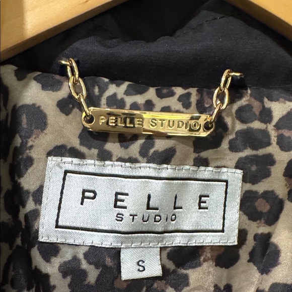 Women’s Black Belted Trench Coat Size Small - Picture 3 of 7